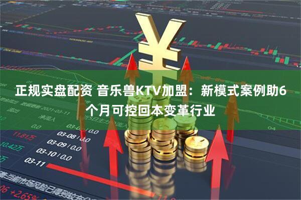 正规实盘配资 音乐兽KTV加盟：新模式案例助6个月可控回本变革行业